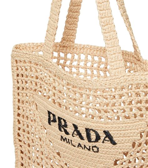 prada beige raffia beach tote bag|prada beach bag raffia.